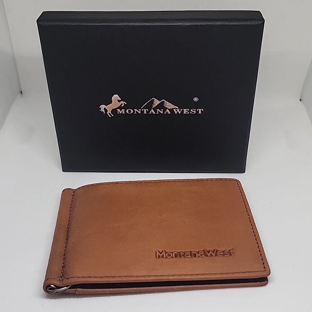 Montana West Money Clip RFID wallet NWT!